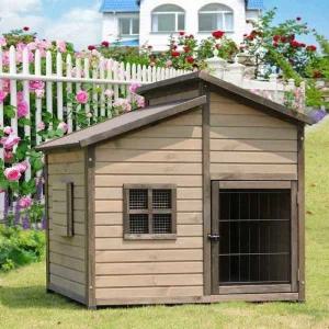 실외견보온 초대형 개집 길고양이집 견사 야외 진돗개집