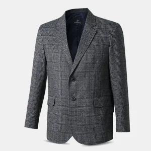 [아즈바이]남성 런던 체크 중년 신사 콤비 자켓 YCO761 봄 가을