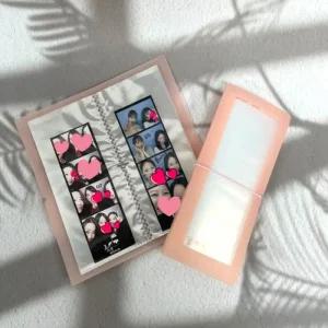 사진 네컷 포토북 핑크색 앨범 포토 네컷앨범 (3REA0)