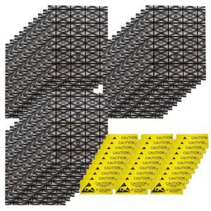 [미국배송] 하드 드라이브 SSD HDD 마더보드 비디오 카드 RAM 전자 기기용 정전기 방지 라벨이 부착된 가방 ESD 차폐 가방(마더보드 가방-30PCS)