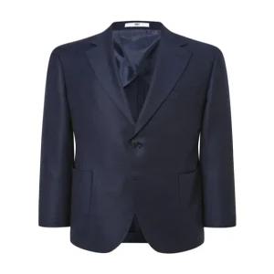 [닥스 남성] [25SS] DMJA5A001N2 REDA LONDONFIT 네이비 솔리드 조직감 마이크로 자켓