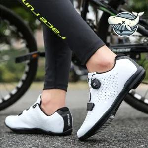 편안한 스포티 자전거 로드 슈즈 클릿 신발 (WFGW35C)