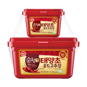 사조해표 태양초 고추장골드 1.8kg450g  x 2개