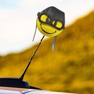 우한벗 파일럿 자동차 안테나 토퍼, 귀여운 EVA 차량용 폼 볼 장식, 주차장에서 쉽게 찾을 수 있는 차량, 트럭 SUV를 위한 유니버설 퍼니돌 외장 액세서리(파일럿)