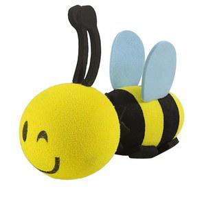 Hbxdeco 해피 비 카 안테나 토퍼, 귀여운 EVA 자동차 볼 장식 모자, 주차장에서 쉽게 찾을 수 있는 차량, 유니버설 외장 액세서리(윙크)