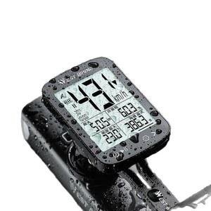 무선 자전거 컴퓨터 GPS 속도계 도로 ANT 사이클링 센서 액세서리 데이터 추적기 방수 MTB