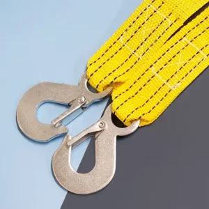 나일론견인스트랩 내구성강한 튼튼한견인줄 3m 튼튼한견인줄 고리형견인로프 견고한견인바