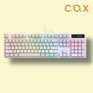 콕스 CK460 교체축 무빙 LED 사무용 게이밍 기계식키보드 청축