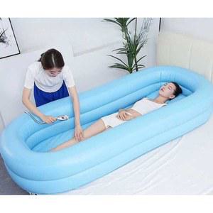 용 욕조 간이 이동식 모욕튜브 샤워 베드 펌프 수리 튜브 에어 침대