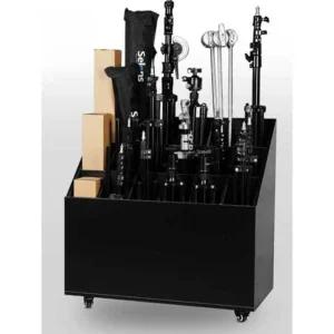 정리함 카메라삼각대 보관함 이동식 장비 삼각대 선반 촬영 수납