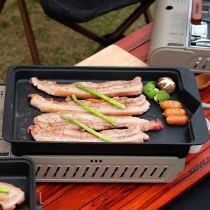 코베아 캠핑 구이바다 전골팬 올인원 그릴 3-5인용 L