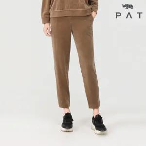 [PAT 여성] 셋업 벨벳 조거 팬츠_QI81691