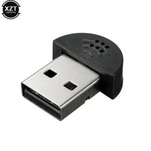 무선헤드마이크 슈퍼 미니 USB 20 마이크 오디오 어댑터 휴대용 스튜디오 음성 드라이버 노트북노트북MSNSk