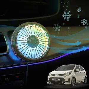 올뉴모닝 에어서큘레이터 차량선풍기 시즌2 차량용선풍기 자동차미니선풍기