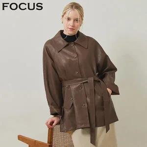 [포커스] 벨트SET클래식하프FAUX레더자켓_VFI5F1JK1071