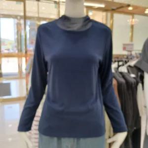 [샤트렌]오간자 배색 티셔츠 HCESTS803DN_GN