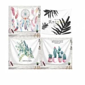 패브릭 커튼 가림막천 바란스 포스터 1개 4종 (3NtaF)