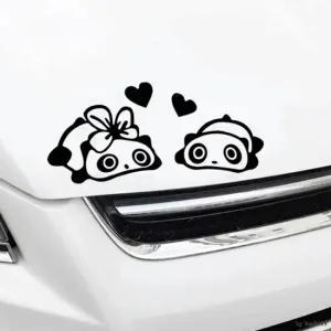 L 엄마랑아가랑판다 차량용스티커   초보운전 엄마랑아가랑판다 초보운전 익스테리어용품