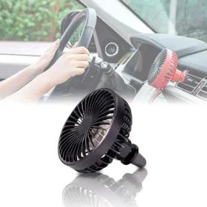 차량 송풍구 거치형 자동차 공기순환 미니 선풍기 탁상용선풍기 카큘레이터 자동차환풍기