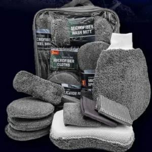 차량용 자동차 세차 타월 걸레 수건 손 세차용품 세트 선물세트