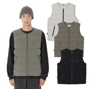 [스노우피크](강남점)남성 프로 라운드넥 경량 다운 베스트 (S23WMTDV30)