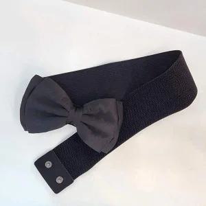 리본 밴딩 여성 벨트 6cm