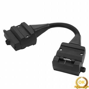 포드 PX 레인저 차세대 LW 포커스 12Pin 트레일러 플러그 어댑터 커넥터 자동차 액세서리 용 검정색 LED 라