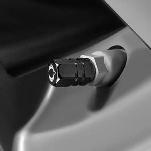 쌍용 Kyron Rodius Rexton Musso Tivoli M200 Sport 4Pcs 자동차 휠 밸브 에어 캡 타이어 액세서리