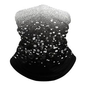발라클라바 블랙 화이트 글리터 반다나 여름 마스크 쿨링 넥 게이터 자외선 차단 및 통기성 스키 스카프 낚시용 얼굴 커버 여성 남성용 차단제