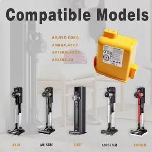 진공 청소기 배터리 5000mAh EAC63758601, EAC63382201, MEV65921201, LG 코드 제로 A9, Plus용