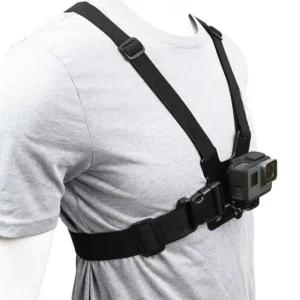 고품질 고프로11 블랙 호환 액션캠 바디 숄더 체스트 스트랩 숄더스트랩 바디스트랩 바디캠 (WFJVQSU)