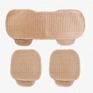 원스카 자동차 쿨 방석 3종세트 골드 자동차방석 자동차시트 차량용시트 여름시트 통풍시트