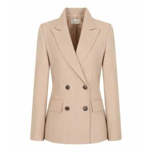 [JJ JIGOTT][JJ지고트]울 블렌드 더블 브레스트 재킷 GMAA0JK13 _DG