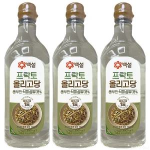 CJ제일제당 백설 프락토 올리고당 1.2kg 3개