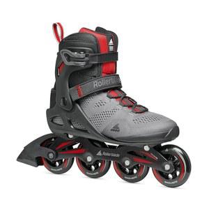 [미국배송] 롤러블레이드 매크로블레이드 84 남성 성인용 피트니스 인라인 스케이트 다크 그레이 & 레드 퍼포먼스