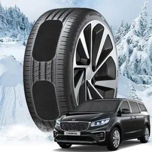 더뉴카니발 붙이는 스노우체인 스노우캐치 스노우체인 작물체인 우레탄체인 스노우캐치