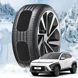 디올뉴코나 붙이는 스노우체인 스노우캐치 스노우체인 작물체인 우레탄체인 스노우캐치