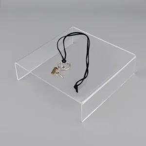 정리함 받침대 아크릴진열대 210x210x60mm ㄷ형 (46cK5)