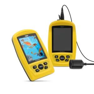 휴대용 LCD 어군 탐지기 바다 강 민물 어탐기 낚시 용품 수중 카메라 라이브 물고기 캠 어류 확인 선박 배