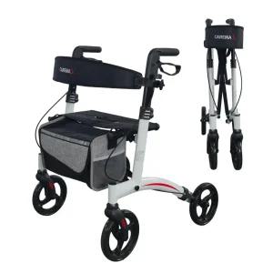롤레이터 노인 보행보조기 어르신 걸음보조기 CW-CMR2548 화이트 케어맥스