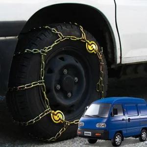 다마스 화물차 스노우체인 고강도 쇠사슬체인 550-13 스노우체인 작물체인 우레탄체인