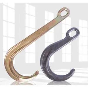 J형 후크 리프팅 갈고리 크레인 행거 대형 8인치 슬링 체인