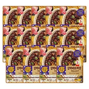 오즈키친 갈릭비프짜장 180g x 14개