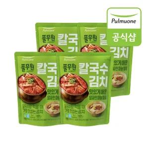 [보리보리/풀무원]풀무원 칼국수 김치 (400g) x 4개