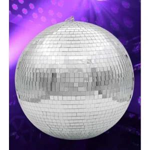 무대조명 나이트 클럽 노래방 무대 디스코 미러볼 실버-직경 80cm+모터