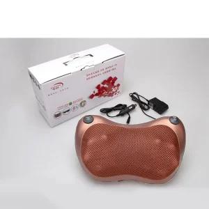 전기 허리마사지기 척추 요추 통증 완화 지압기 베개 마사지기(충전식) - 8구