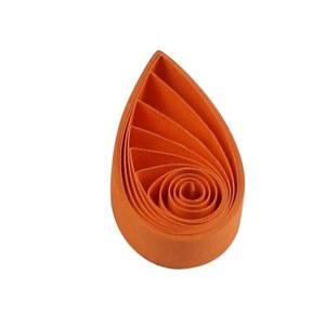 오데토조이 퀄링 스트립 5mm 종이 세트 솔리드 컬러 스타 오리가미 DIY 핸드 크래프트 단색 페이퍼 필리지 스트립(오렌지)