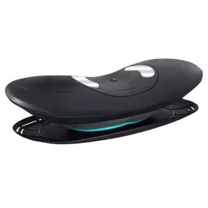 허리 안마기 물리 치료 척추 요통 곡선 무선 마사지기 안마기 (A형) - 블랙