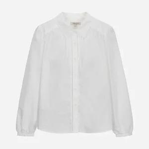 [롯데백화점]써스데이 아일랜드 [여성]플라워자수 셔츠형 블라우스(T256MBL133W)