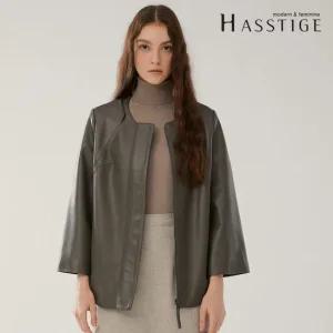 [헤스티지] 램스킨 케이프 여성자켓(392) [런칭 가격 249,000]